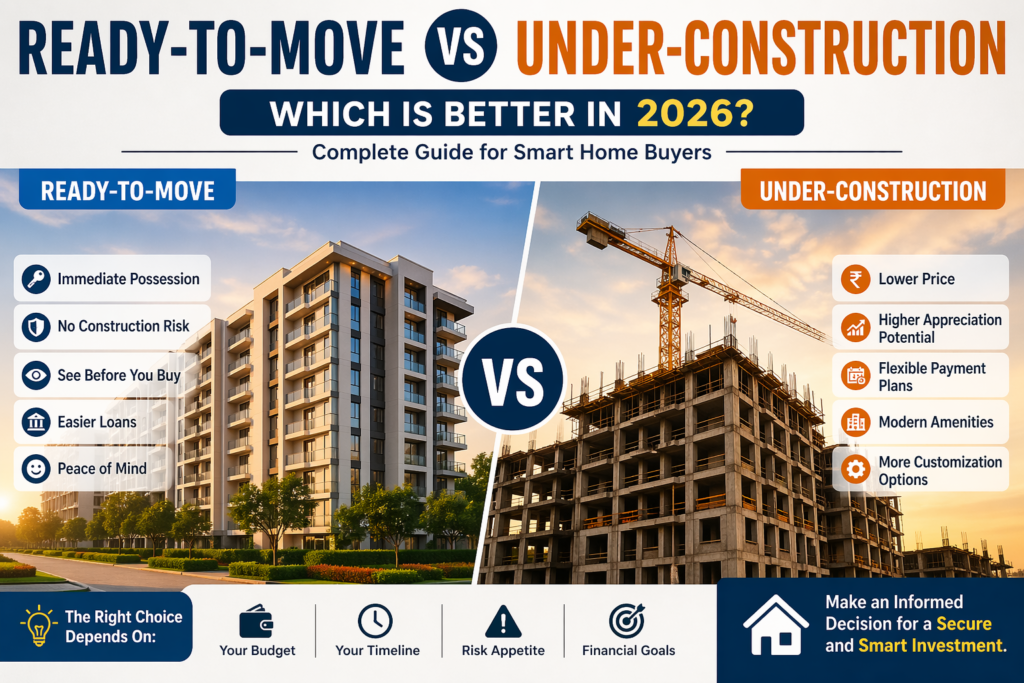 Ready-to-Move vs Under-Construction