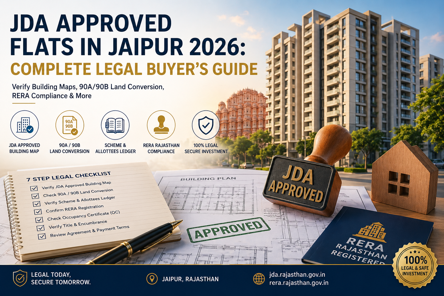 JDA Approved Flats in Jaipur 2026: Complete Legal Buyer's Guide