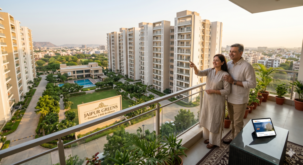 Modern & luxury 3 BHK flats in Jaipur