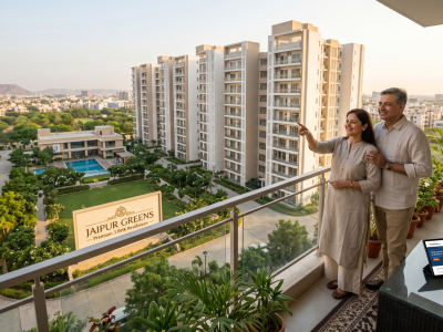 Modern & luxury 3 BHK flats in Jaipur