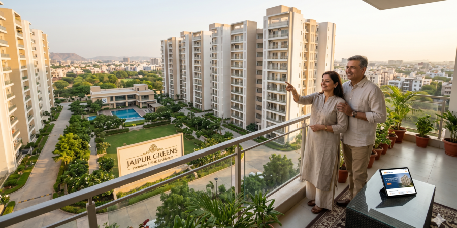 Modern & luxury 3 BHK flats in Jaipur